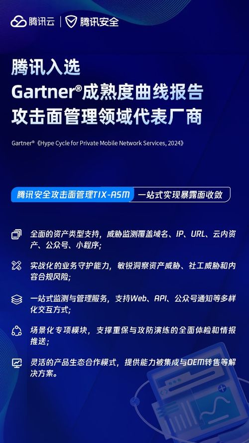 再獲認可 騰訊憑攻擊面管理產品入選Gartner最新研報，技術代表紡織品安全新篇章